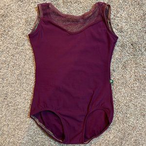 Lucky Leotard Adult Small tank with mesh accents